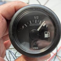 Tankanzeige VDO 52 mm schwarz -neu-